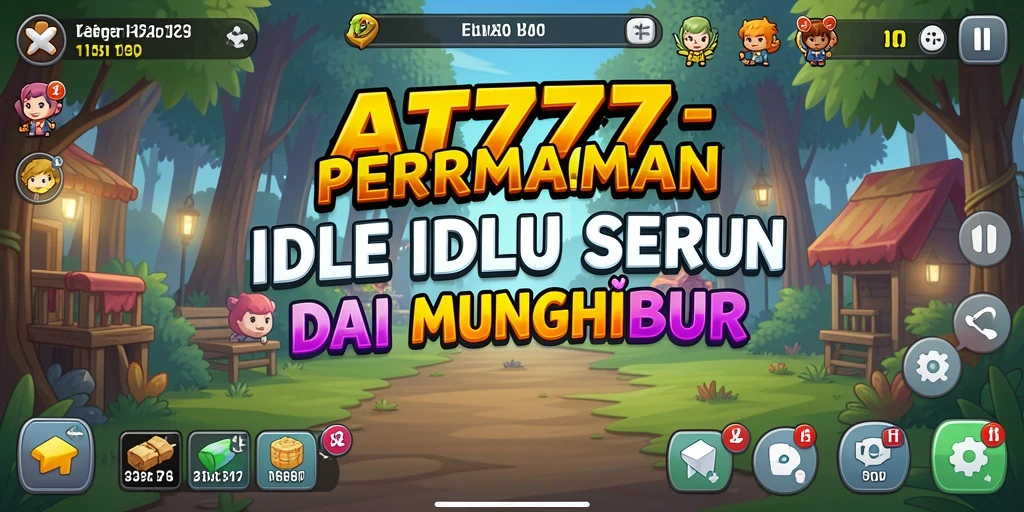 Screenshot gameplay AT777 menampilkan momen seru dalam permainan Idle.