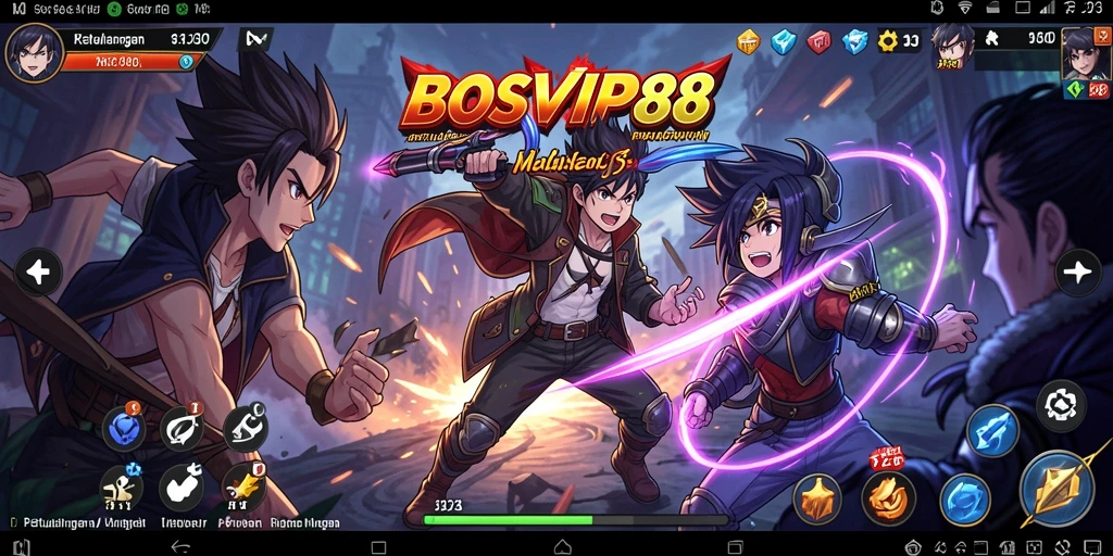 Tampilan menakjubkan dari gameplay BOSVIP88 yang penuh aksi.
