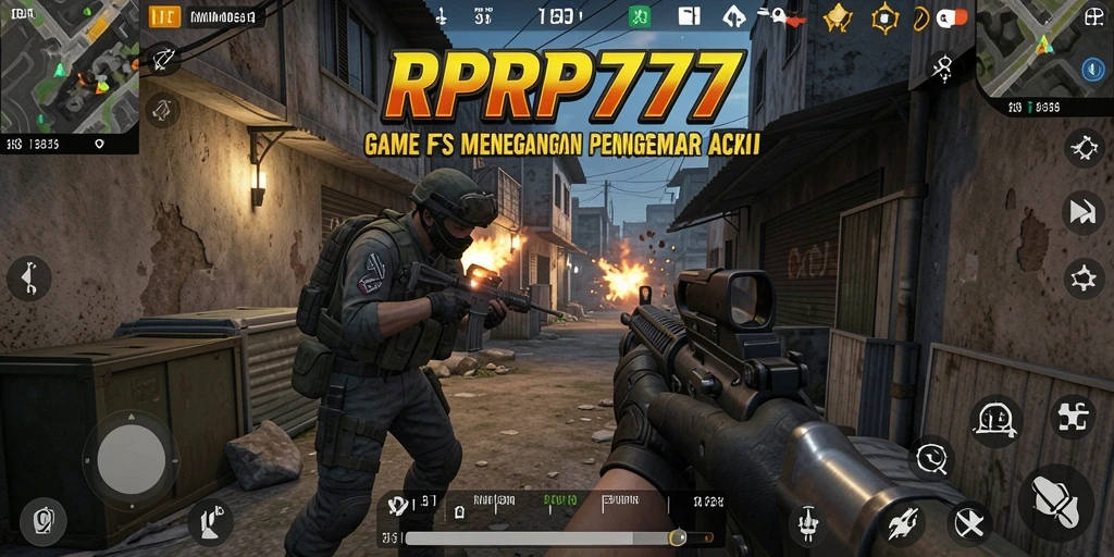 Gameplay intens RPRP777 yang memukau dan penuh aksi.