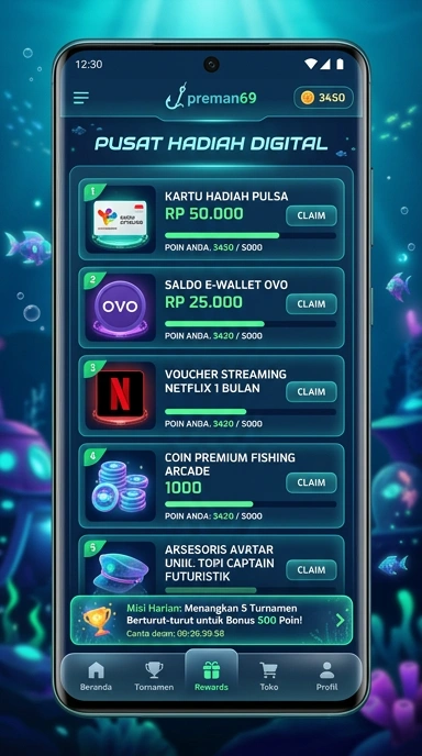Fitur pencarian yang memudahkan pengguna di preman69.